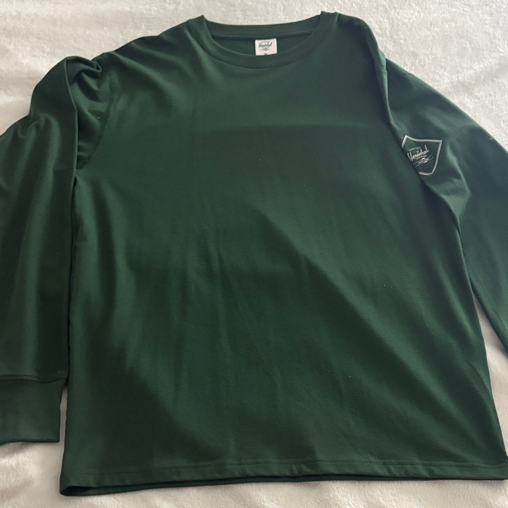 Herschel Supply Company Forest Green Long Sleeve Shirt